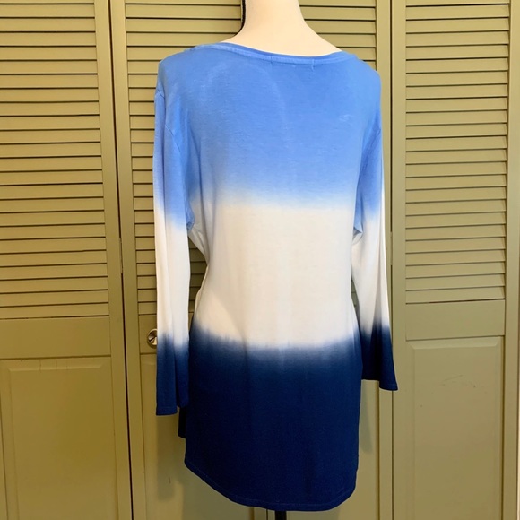 Soft Ombré Side Knot Tunic - Picture 8 of 8